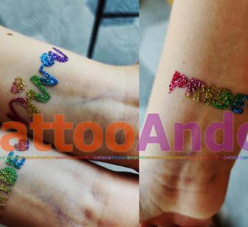 TattooAndo Glitter tattoos 