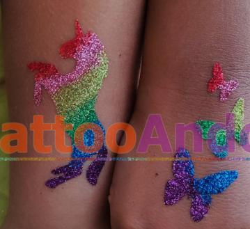Glitter Tattoo en Barcelona 