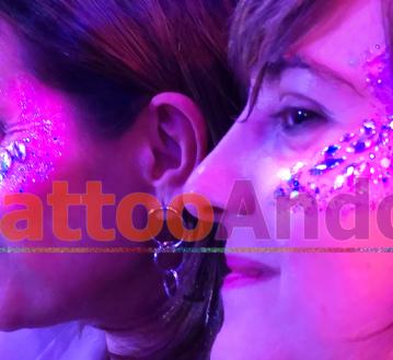 Glitter Makeup TattoAndo 